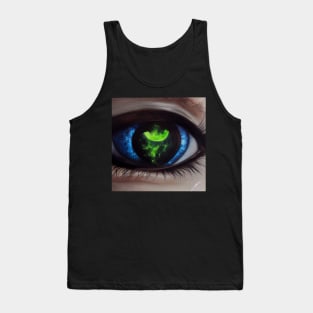 Blue Eyed Supernova | Fade Away Tank Top